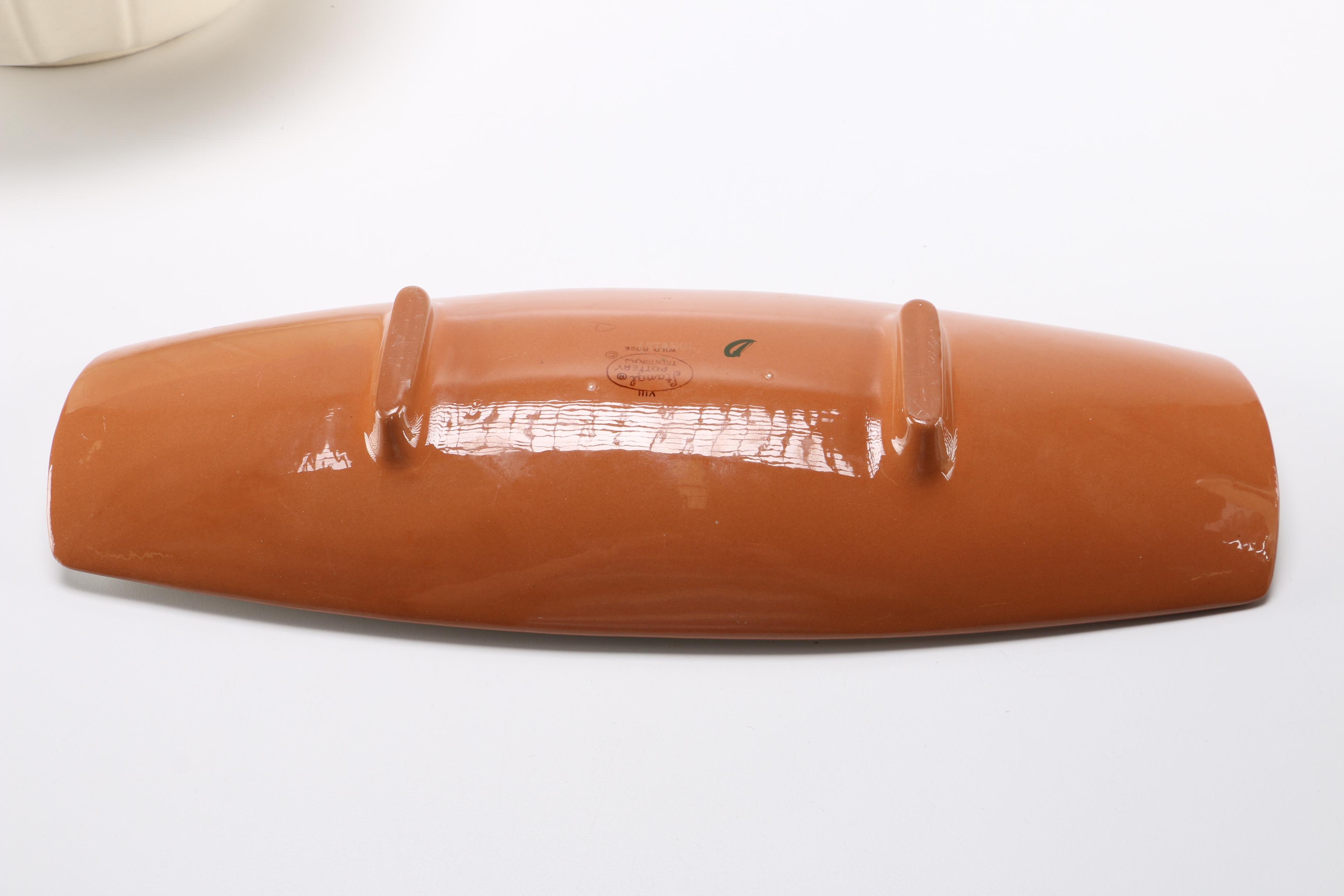 Vintage Art Pottery Including Stangl and Ransbottom