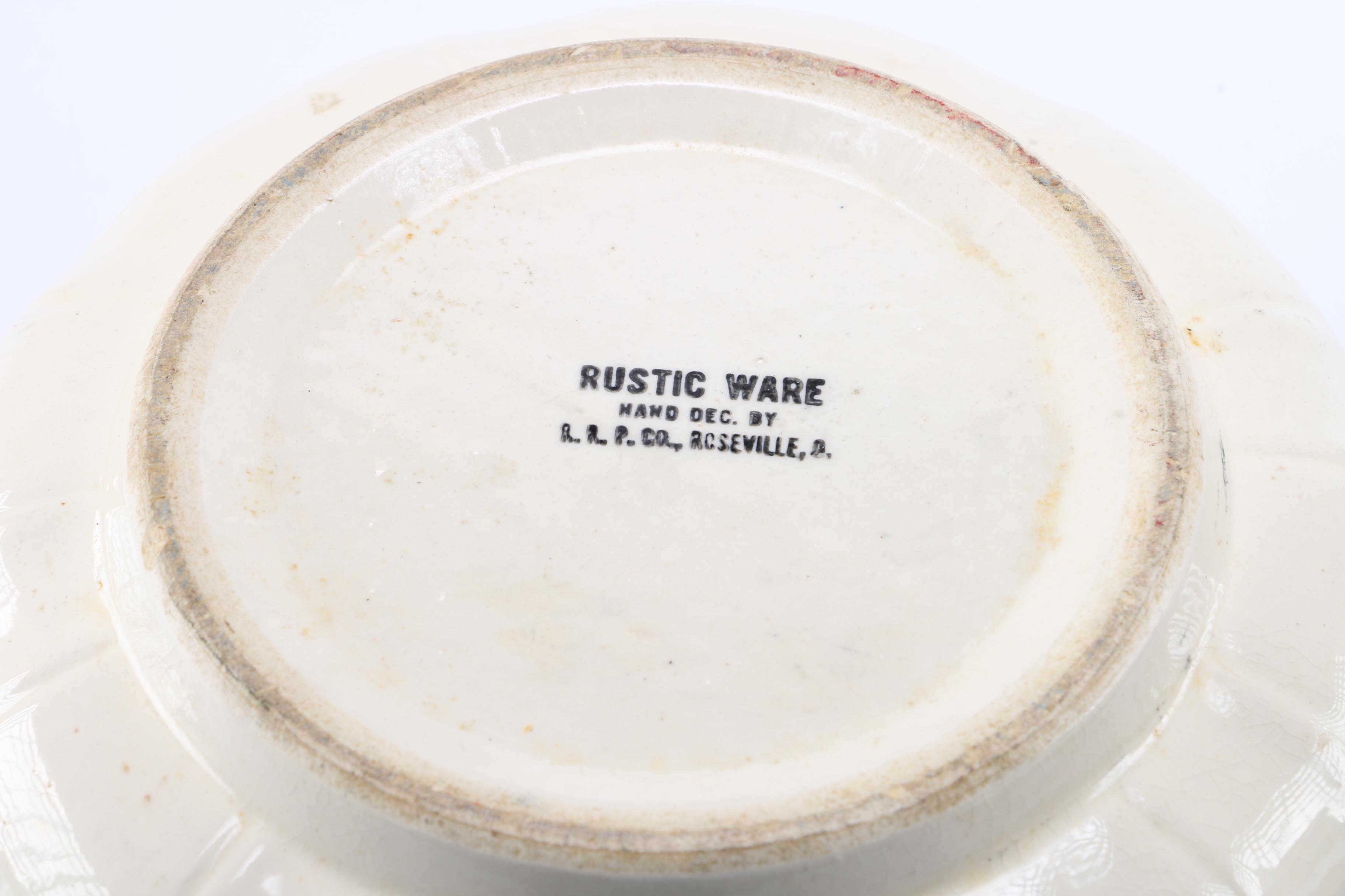 Vintage Art Pottery Including Stangl and Ransbottom