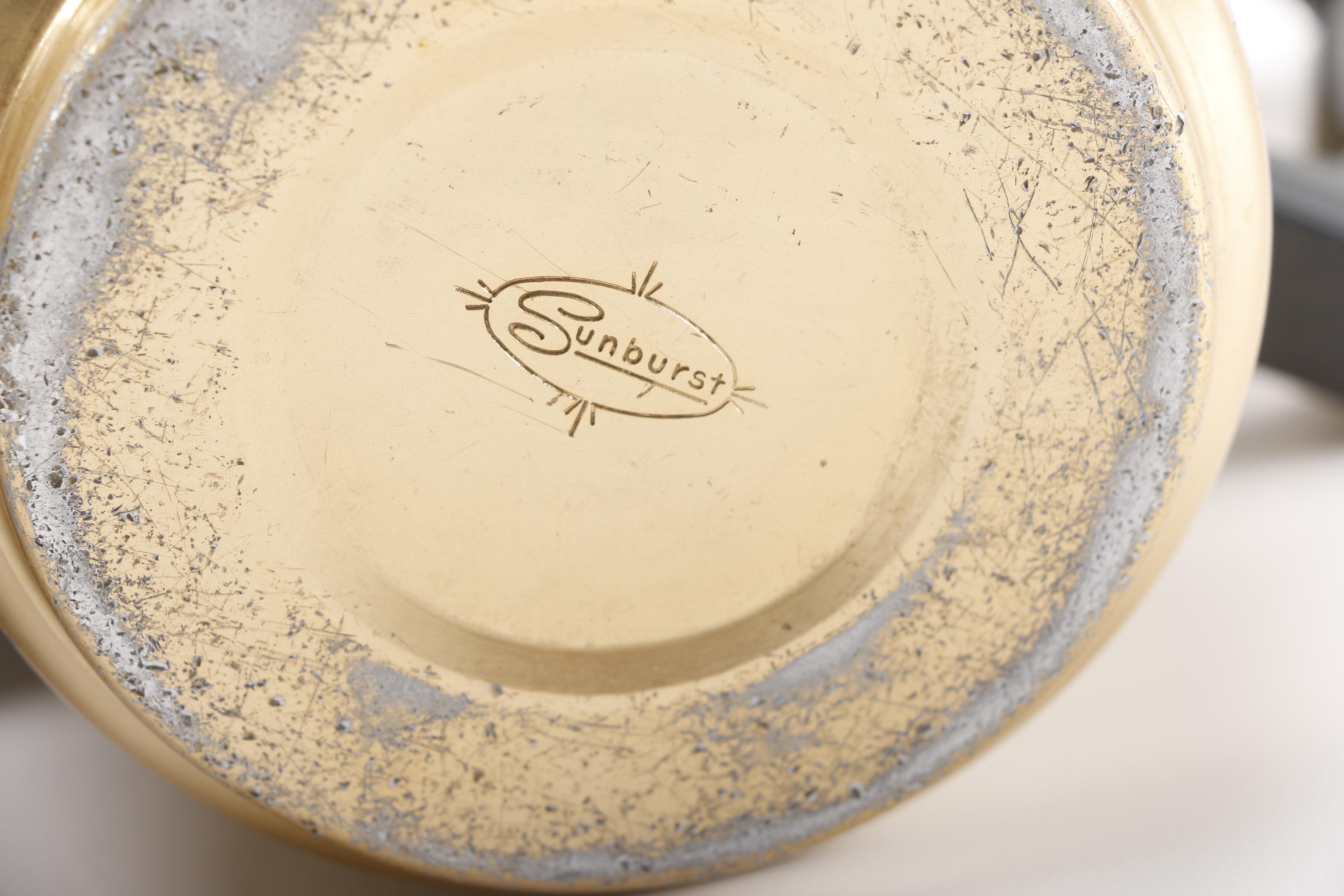 Vintage Aluminum Pitchers and Coffee Pots Including Sunburst and Morey & Ober