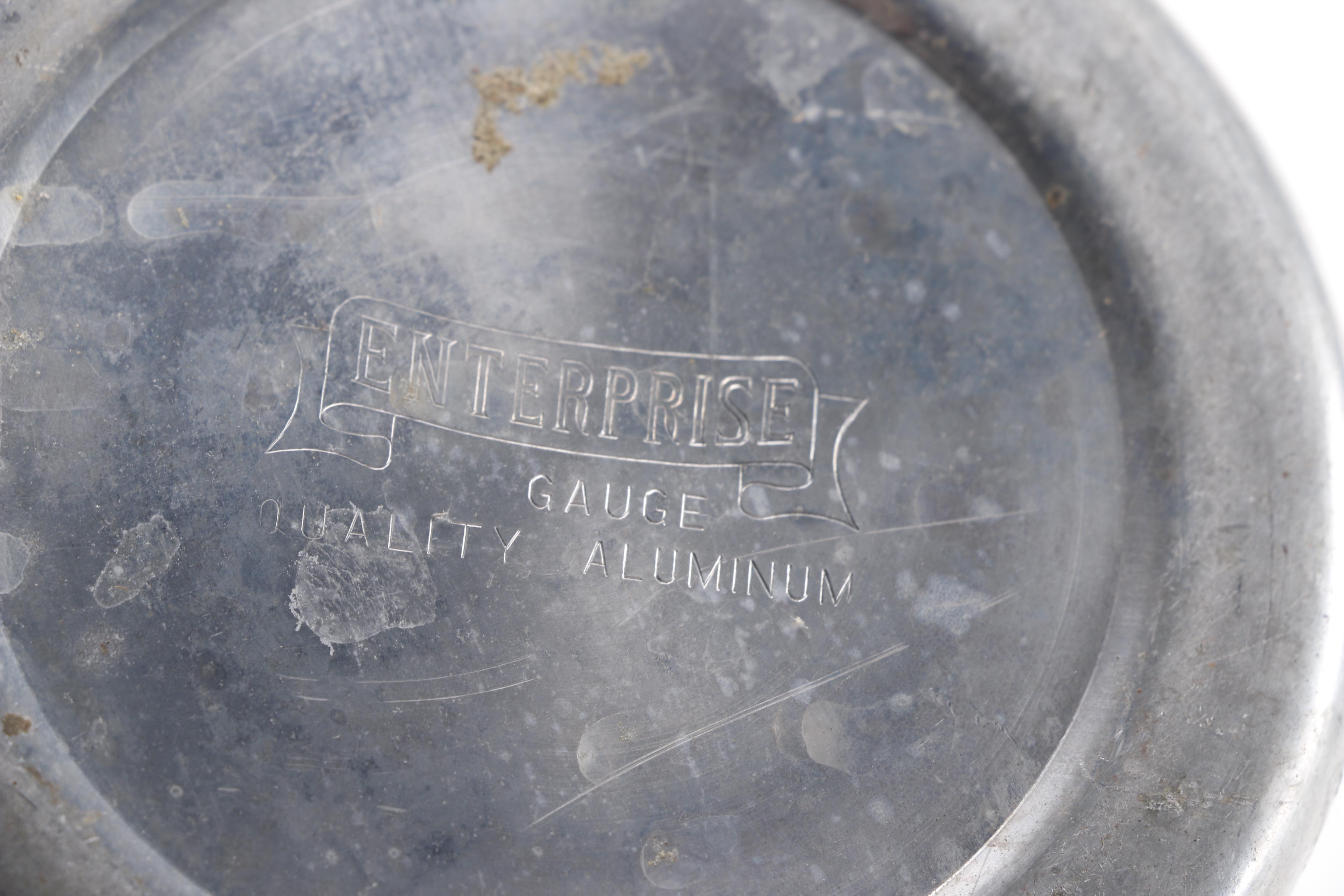 Vintage Aluminum Pitchers and Coffee Pots Including Sunburst and Morey & Ober