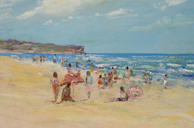 Donald Fraser Original Oil Painting on Board