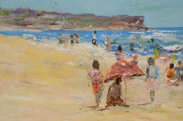 Donald Fraser Original Oil Painting on Board