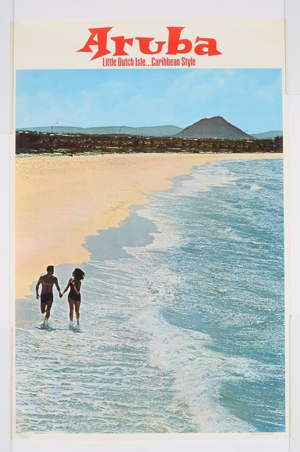 Eight Original 1970s and 80s Aruba Tourism Posters