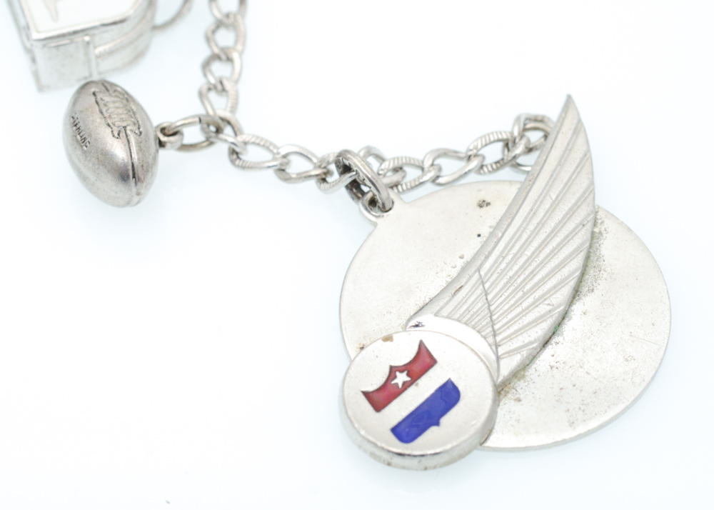 Three Sterling Silver Charm Bracelets