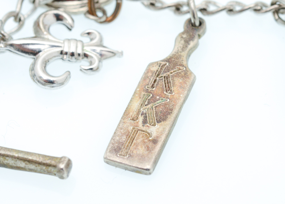 Three Sterling Silver Charm Bracelets