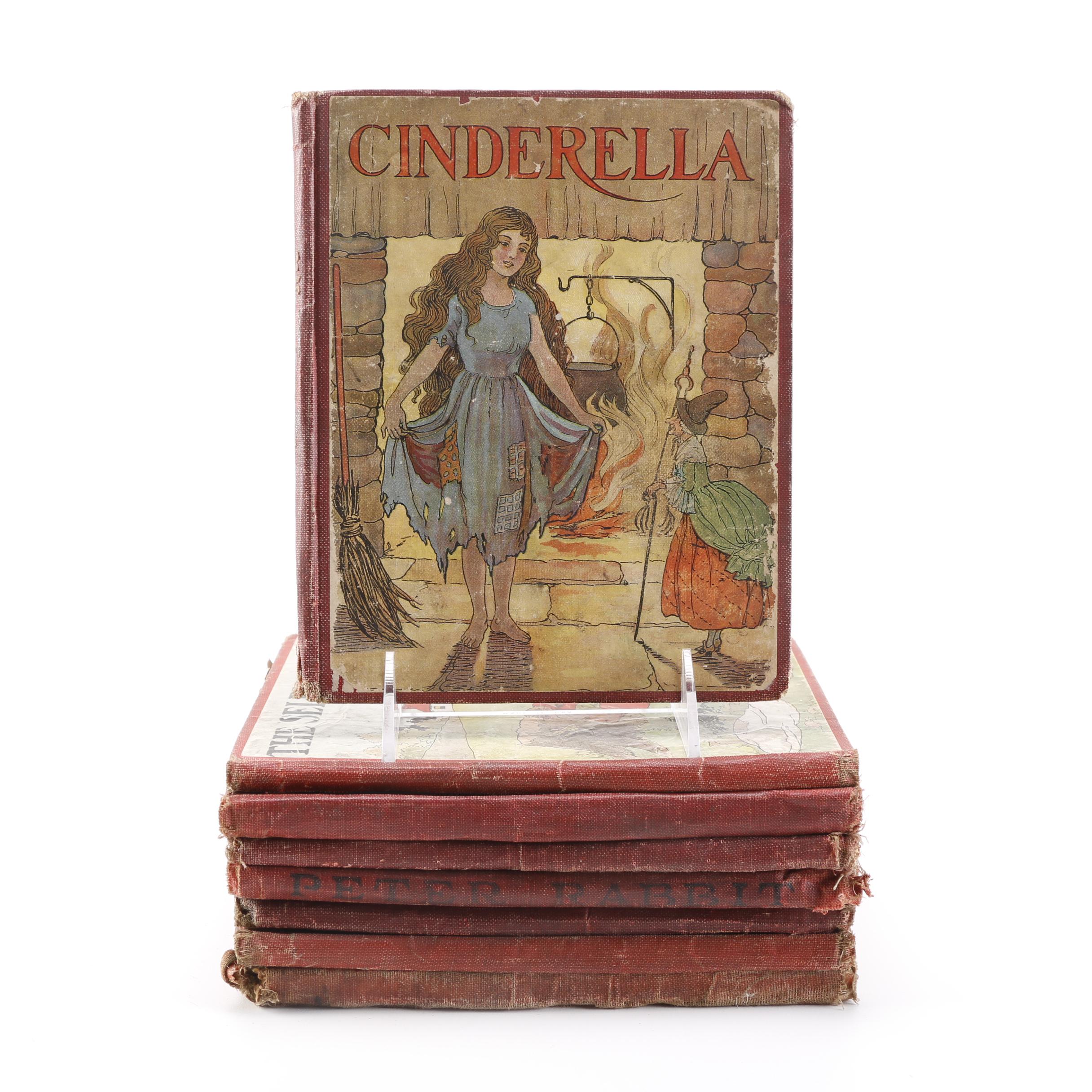 Collection of Vintage Peter Rabbit Series Children's Books