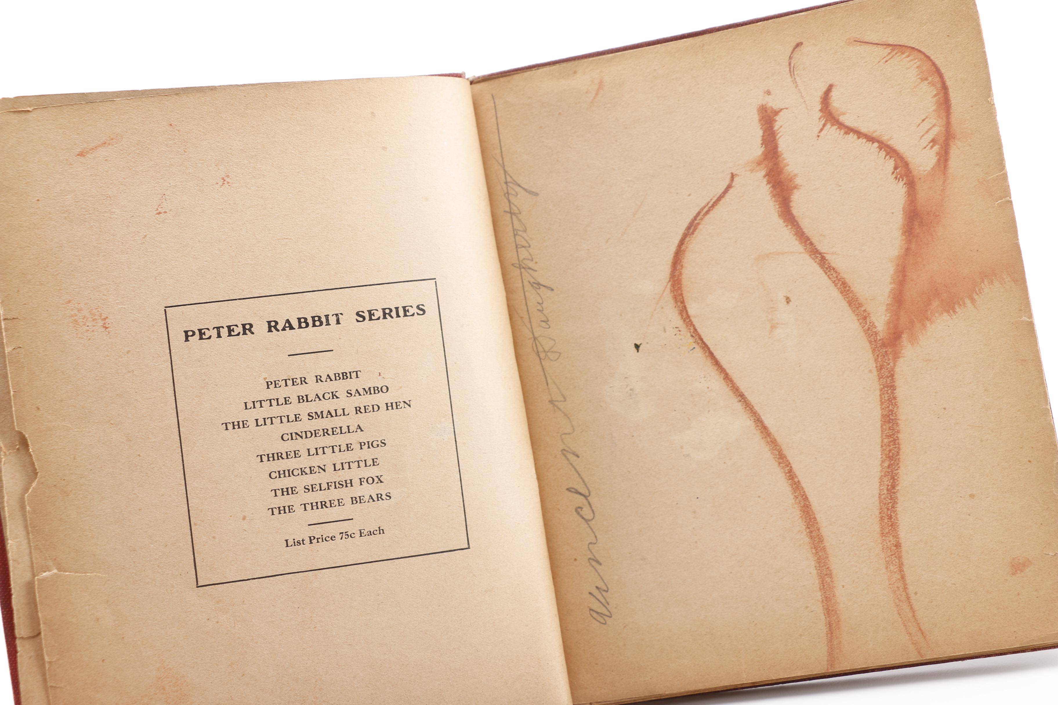 Collection of Vintage Peter Rabbit Series Children's Books