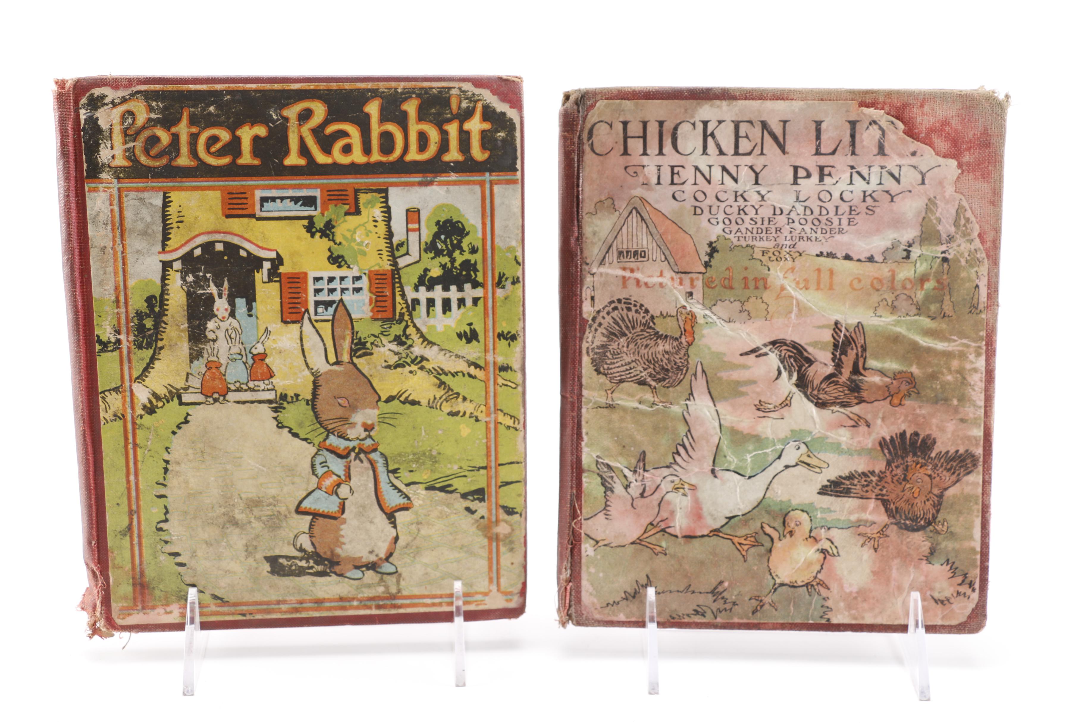 Collection of Vintage Peter Rabbit Series Children's Books