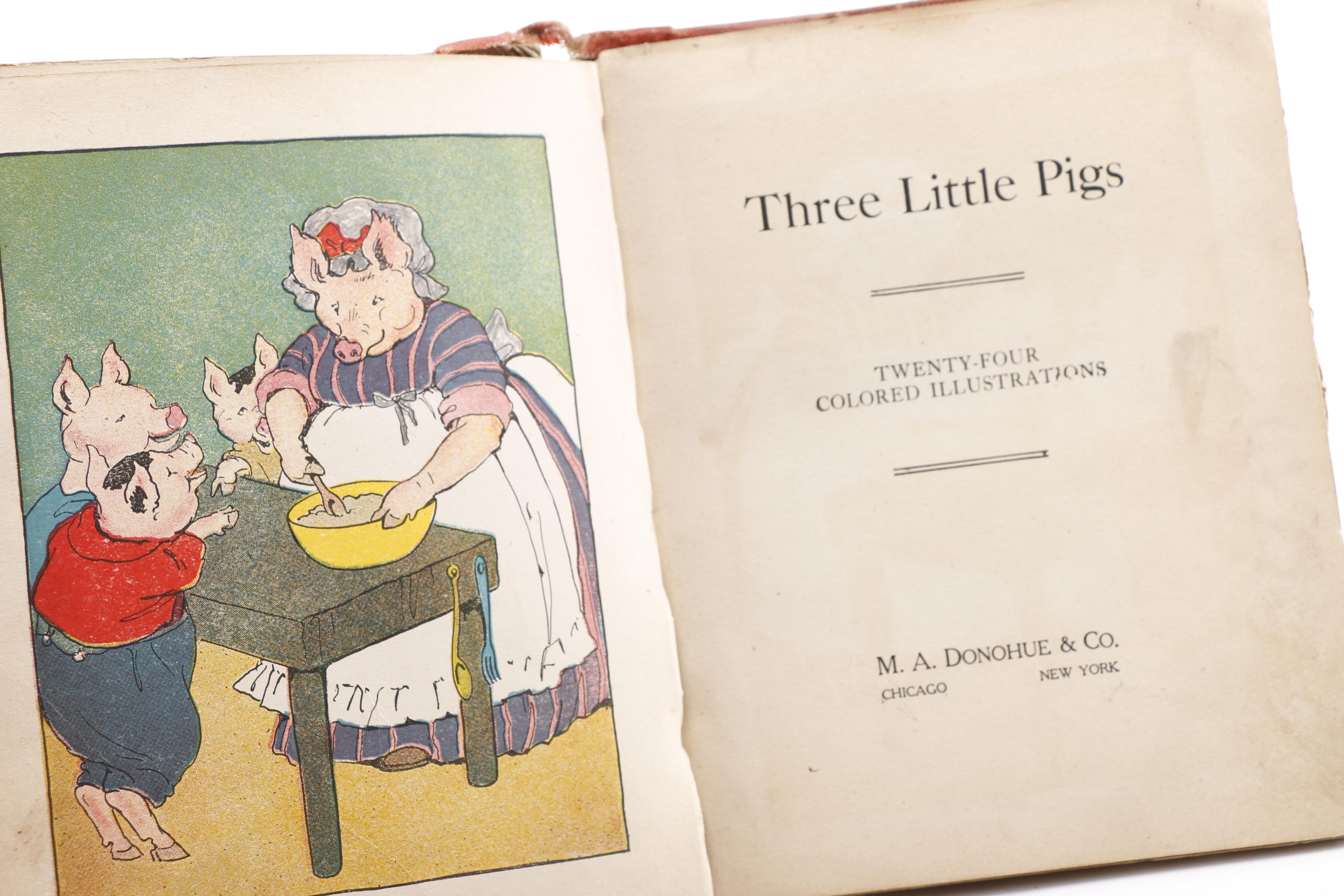 Collection of Vintage Peter Rabbit Series Children's Books