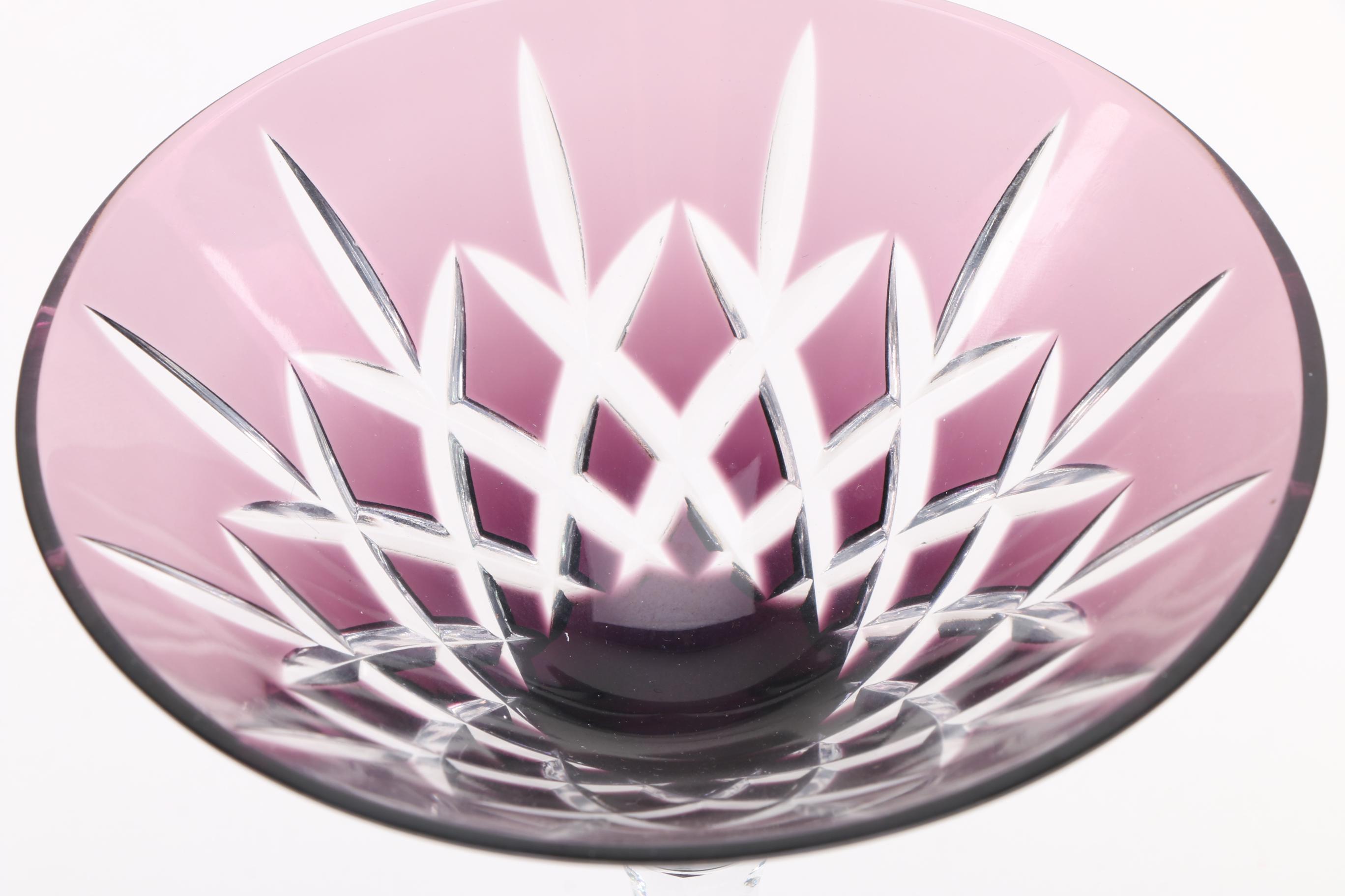 Ajka Crystal "Arabella" Martini Glasses