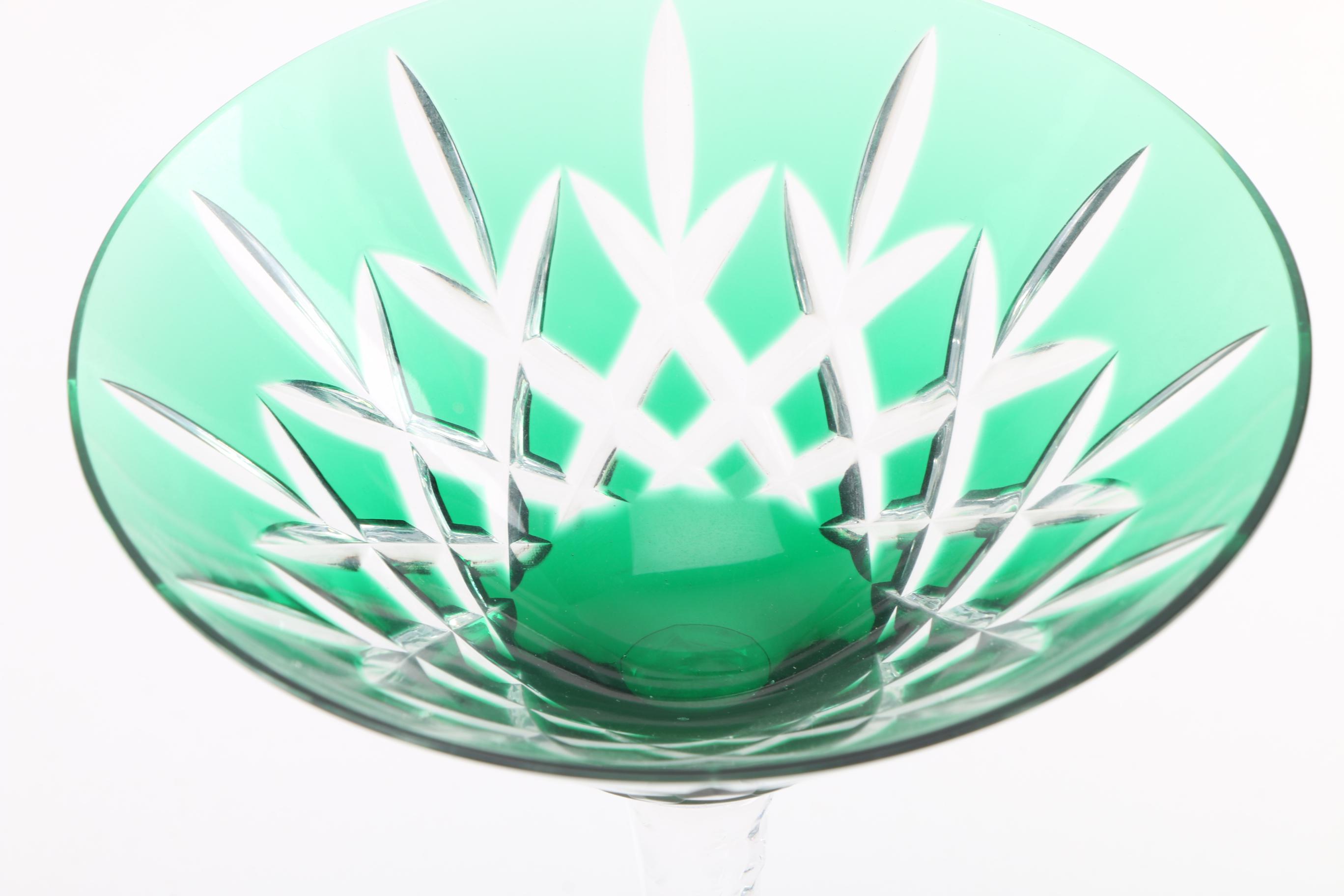 Ajka Crystal "Arabella" Martini Glasses