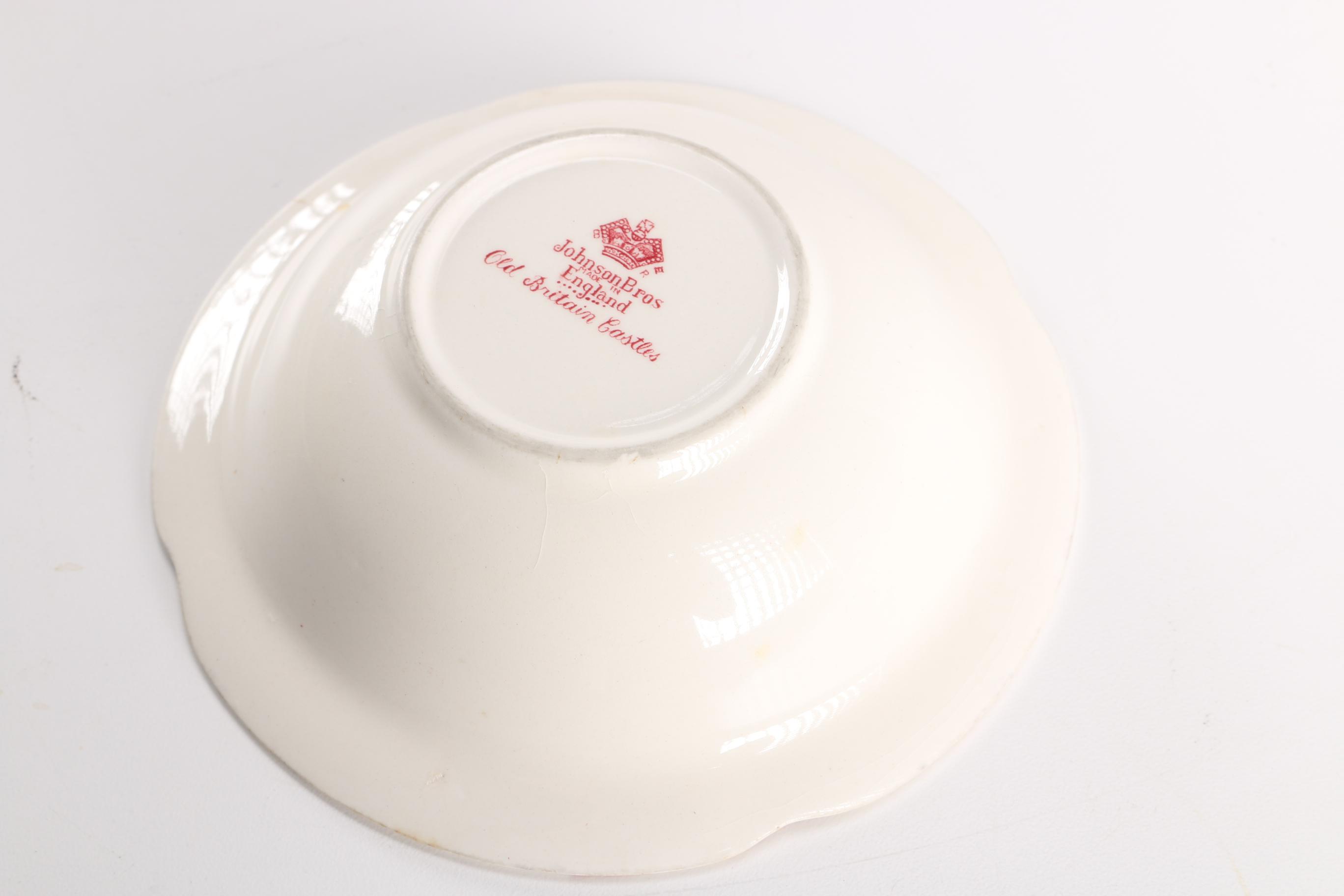 Ceramic "Old Britain Castles" Johnson Bros. Bowl