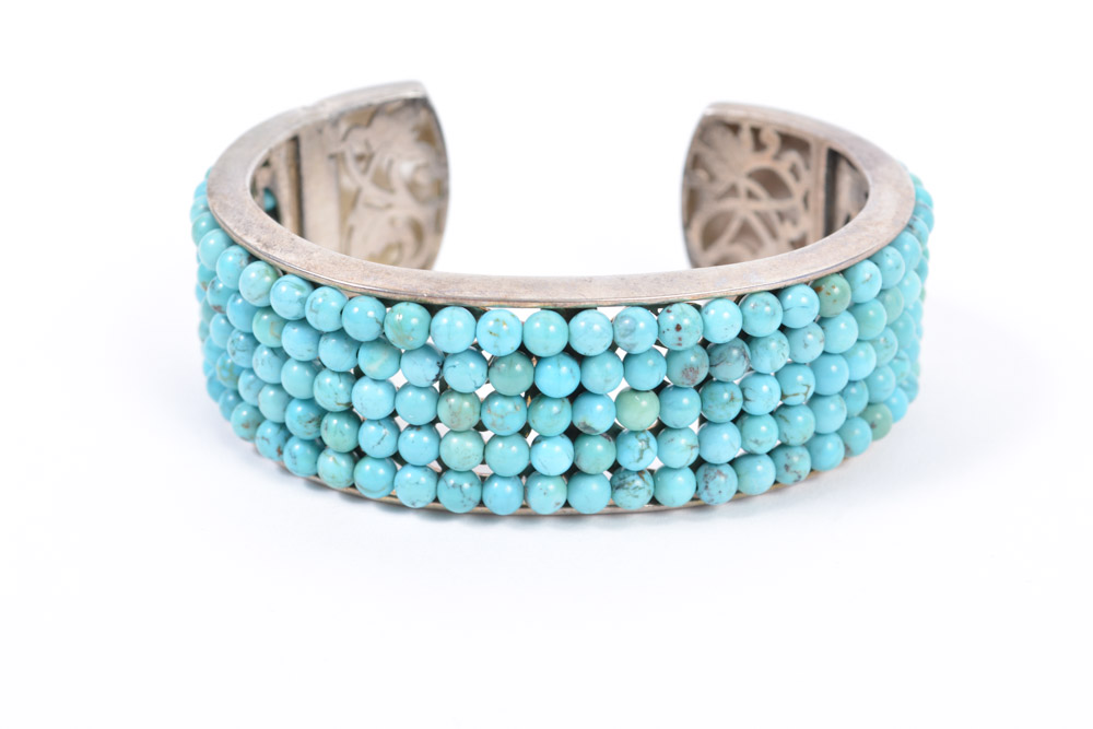 Pair of Sterling Silver Cuff Bracelets