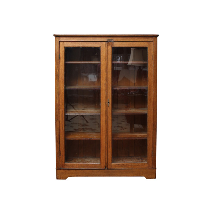 Antique Larkin Soap Co. Oak Display Cabinet