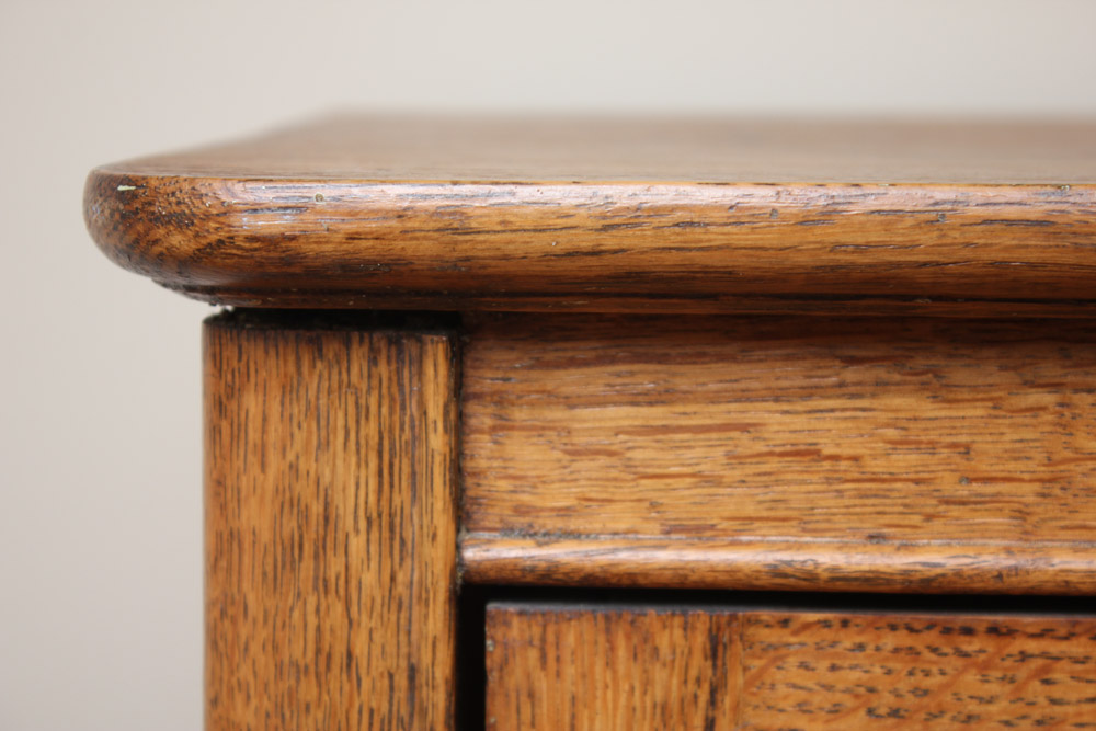 Antique Larkin Soap Co. Oak Display Cabinet