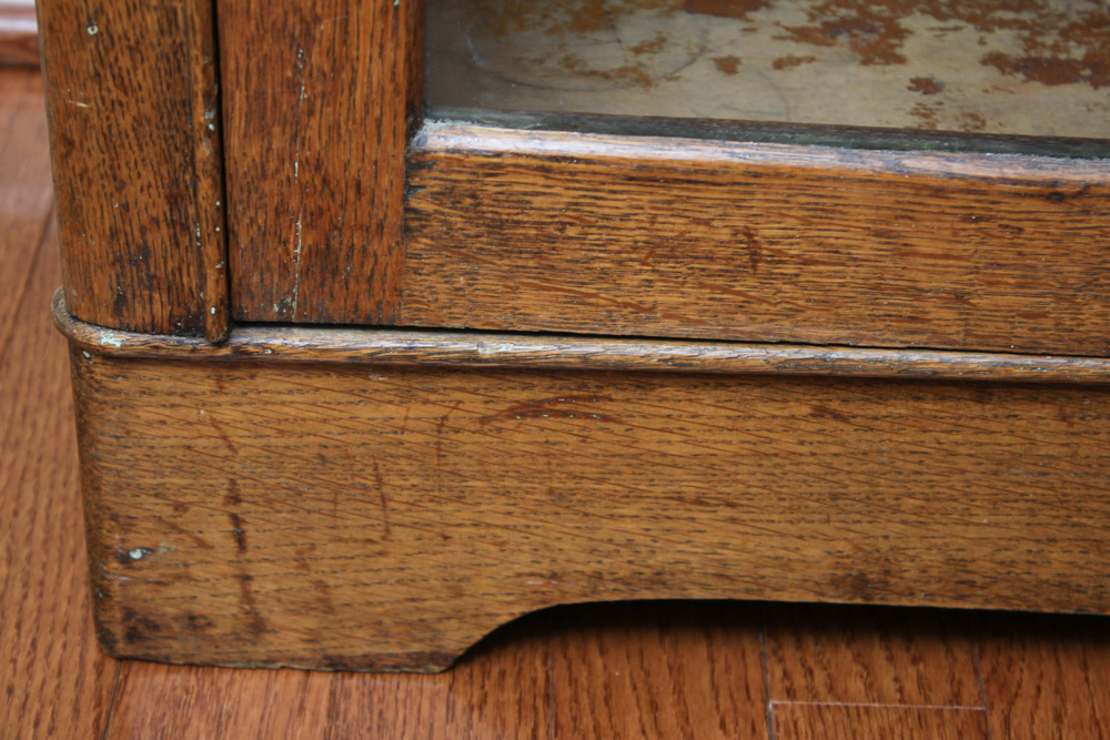 Antique Larkin Soap Co. Oak Display Cabinet