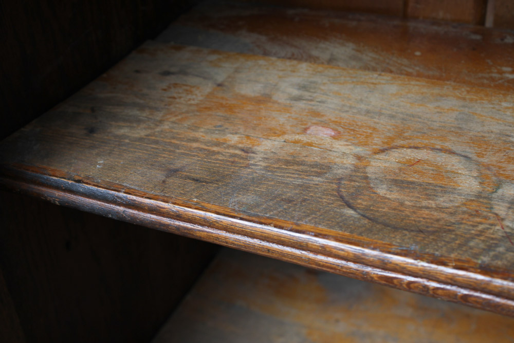 Antique Larkin Soap Co. Oak Display Cabinet