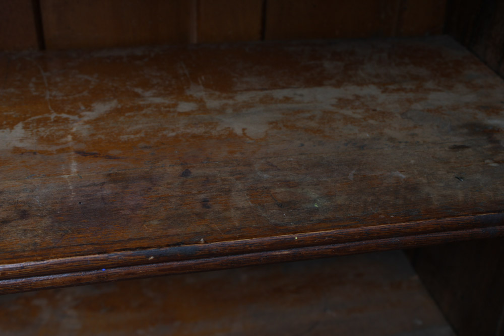 Antique Larkin Soap Co. Oak Display Cabinet