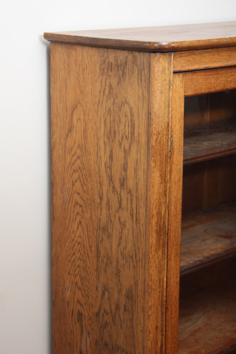 Antique Larkin Soap Co. Oak Display Cabinet