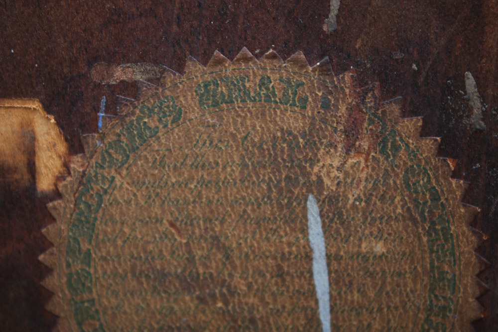 Antique Larkin Soap Co. Oak Display Cabinet