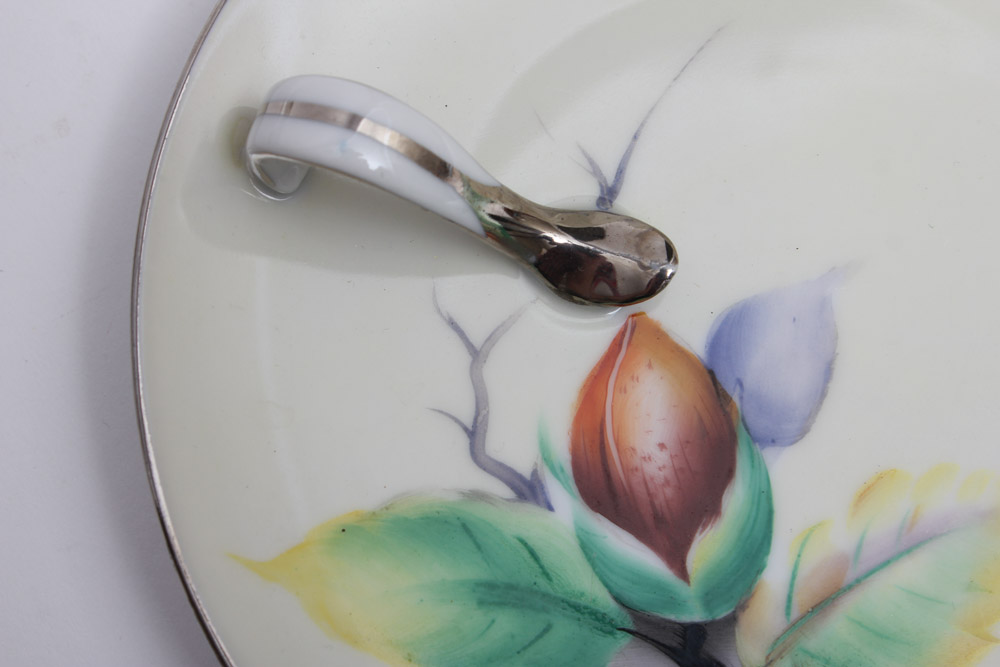 Noritake and Gosser Covered Vegetable Dishes and Lemon Servers