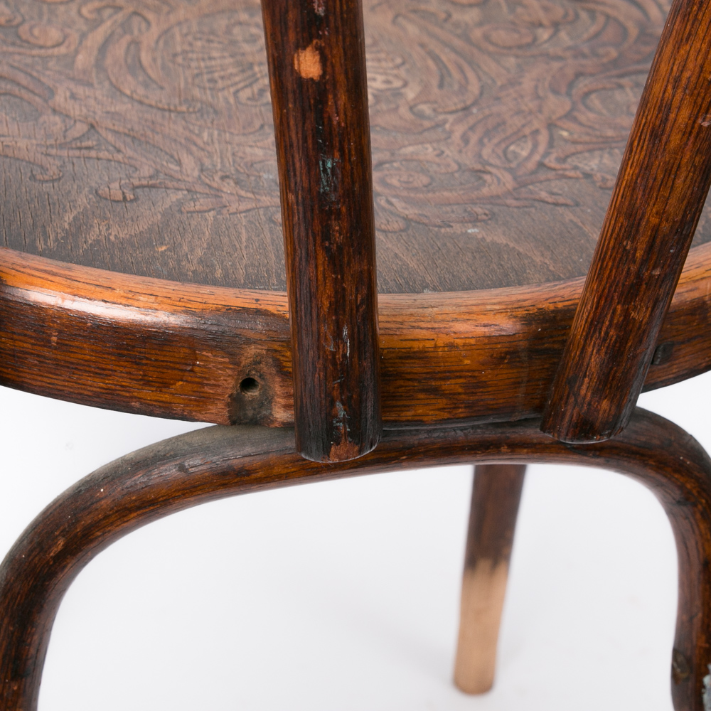 Austrian Antique Thonet Style Bentwood Chair