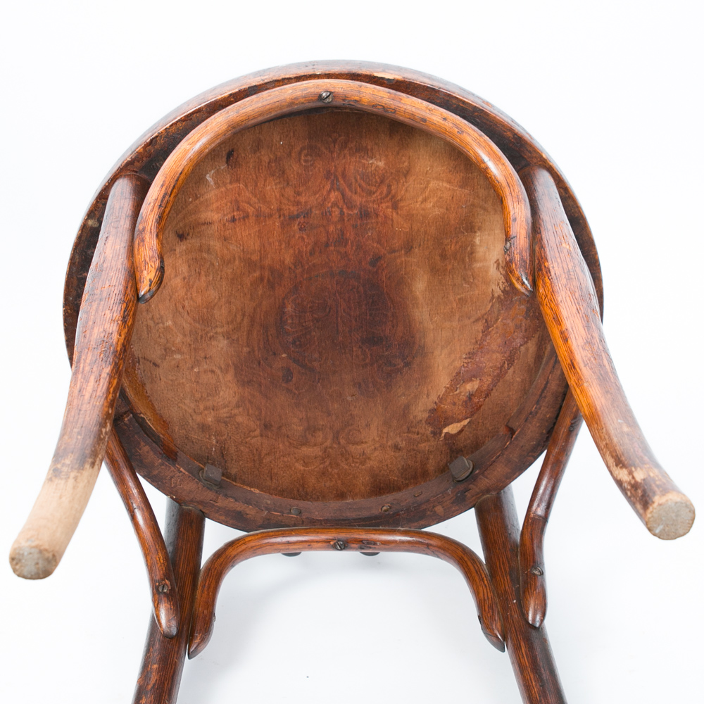 Austrian Antique Thonet Style Bentwood Chair