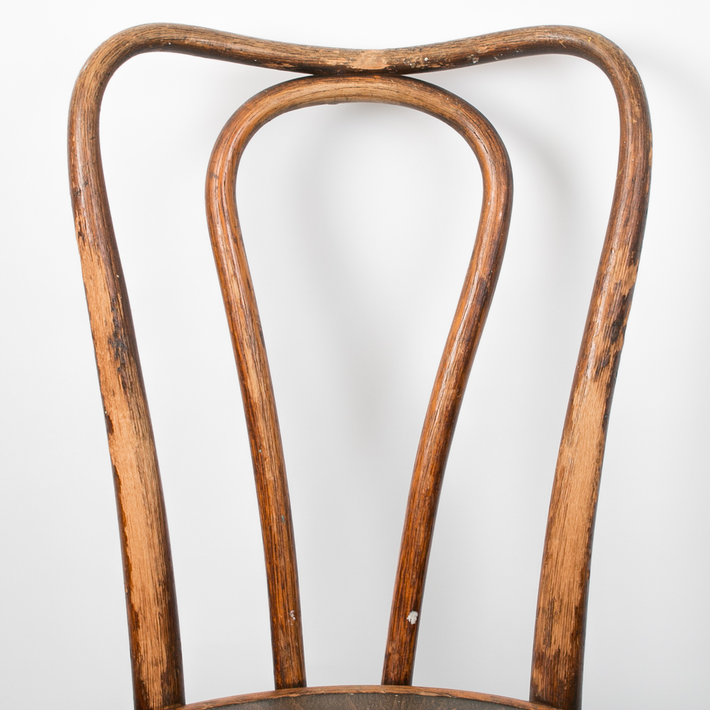 Austrian Antique Thonet Style Bentwood Chair