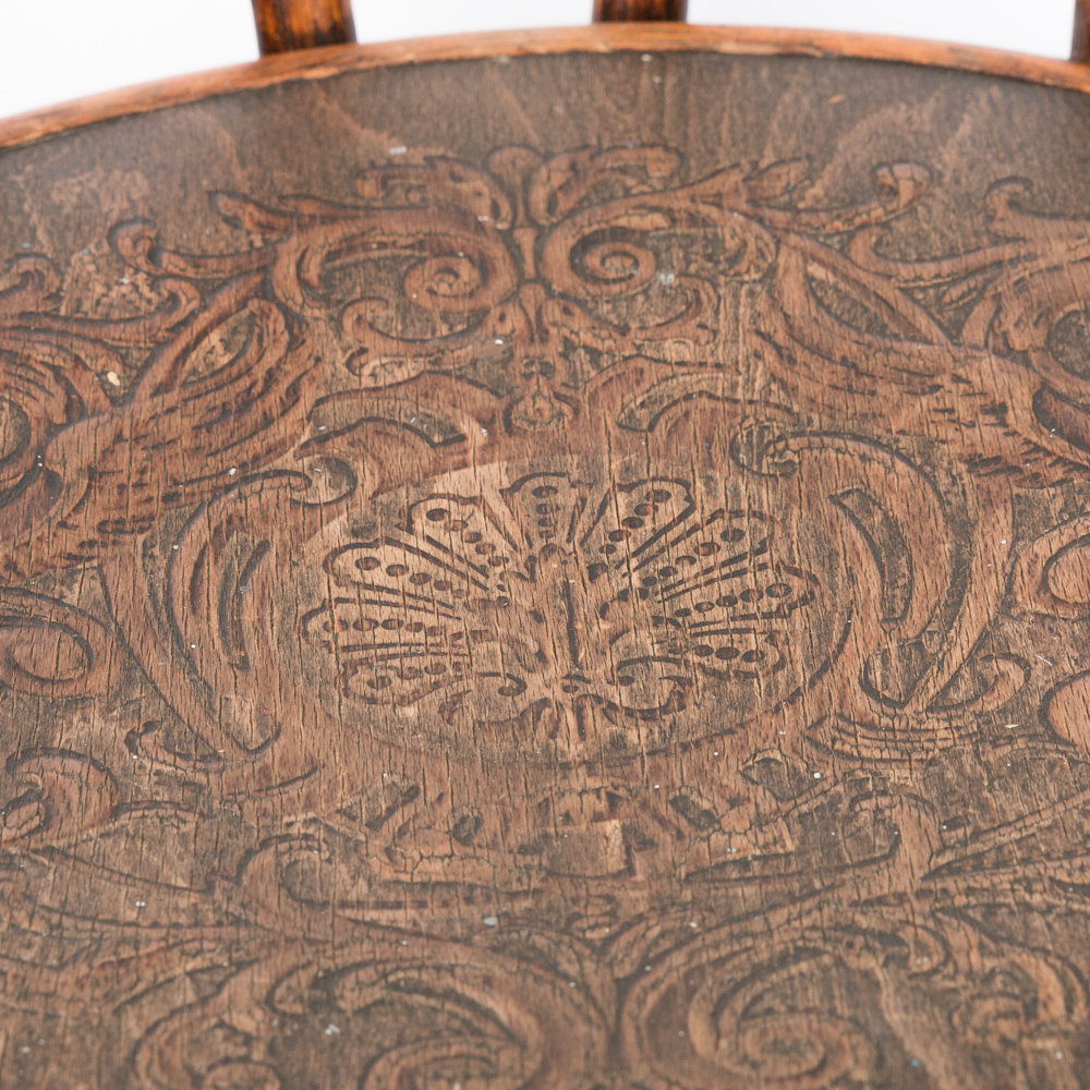 Austrian Antique Thonet Style Bentwood Chair