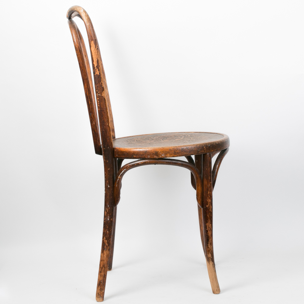 Austrian Antique Thonet Style Bentwood Chair