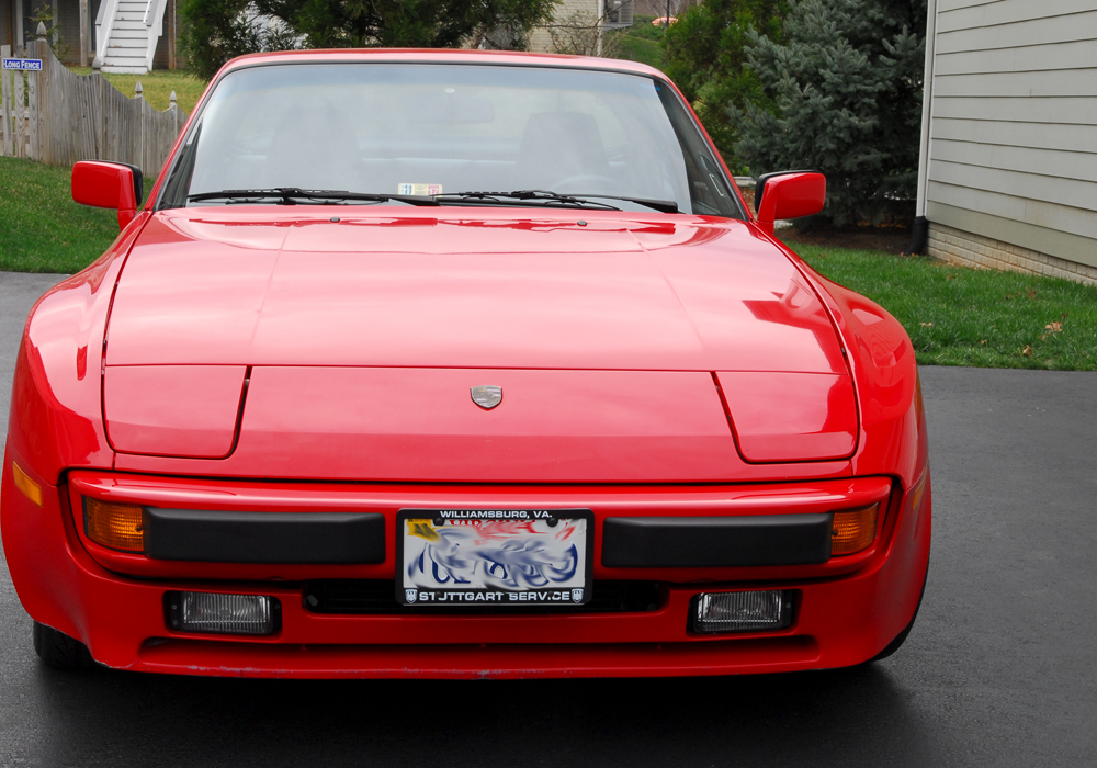 1985 Red Porsche 944