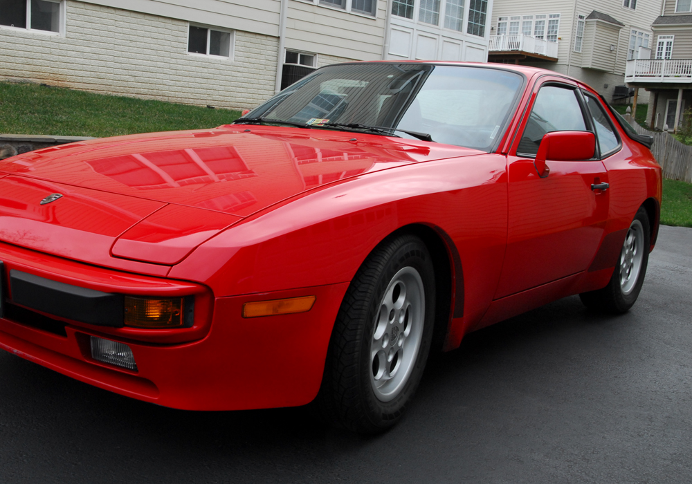 1985 Red Porsche 944