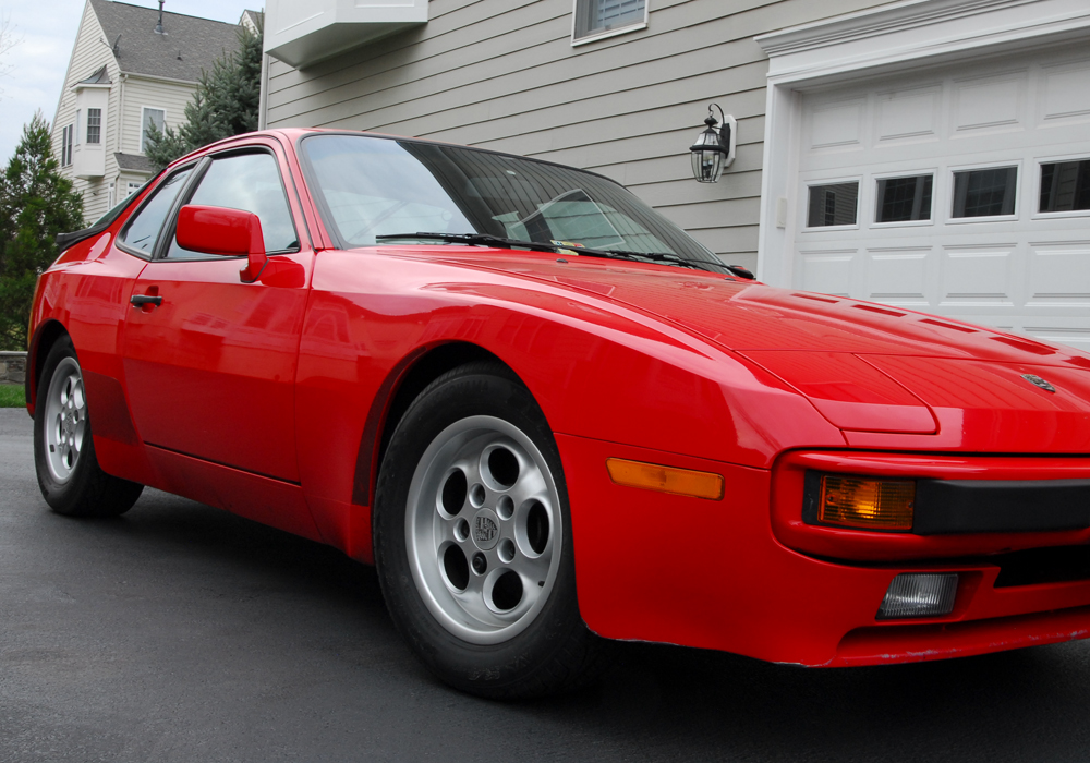 1985 Red Porsche 944