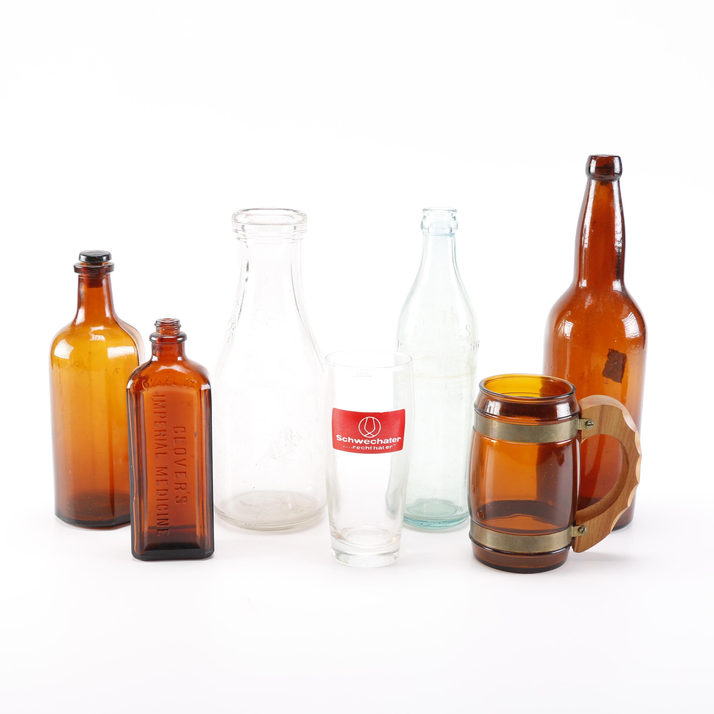 Vintage Glass Bottles