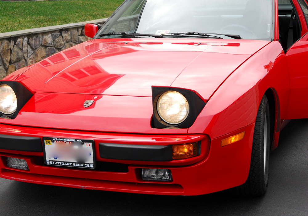 1985 Red Porsche 944