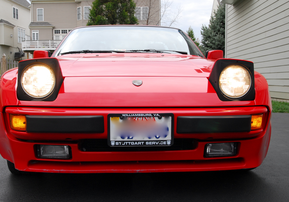 1985 Red Porsche 944