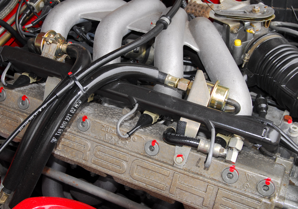 1985 Red Porsche 944