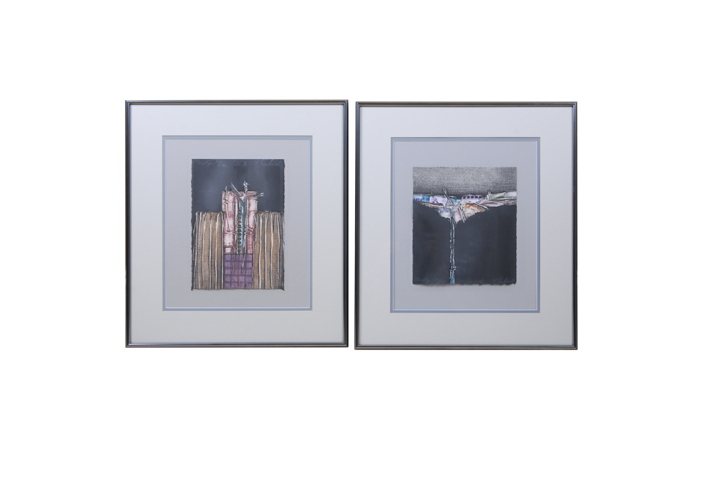Enrico Embroli Limited Edition Monotypes From "Totem" and "Zen" Series