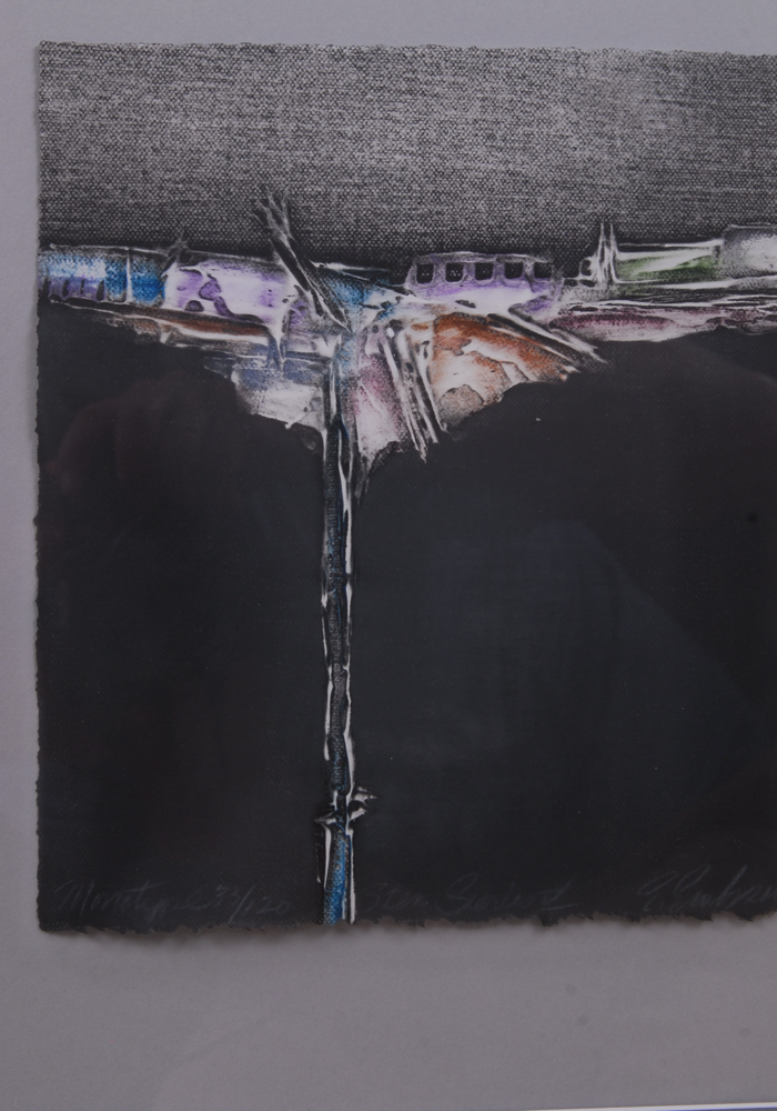 Enrico Embroli Limited Edition Monotypes From "Totem" and "Zen" Series