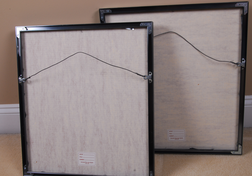 Enrico Embroli Limited Edition Monotypes From "Totem" and "Zen" Series