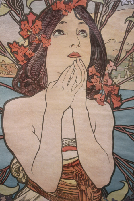 Alphonse Mucha Lithograph Poster "Monaco - Monte Carlo"
