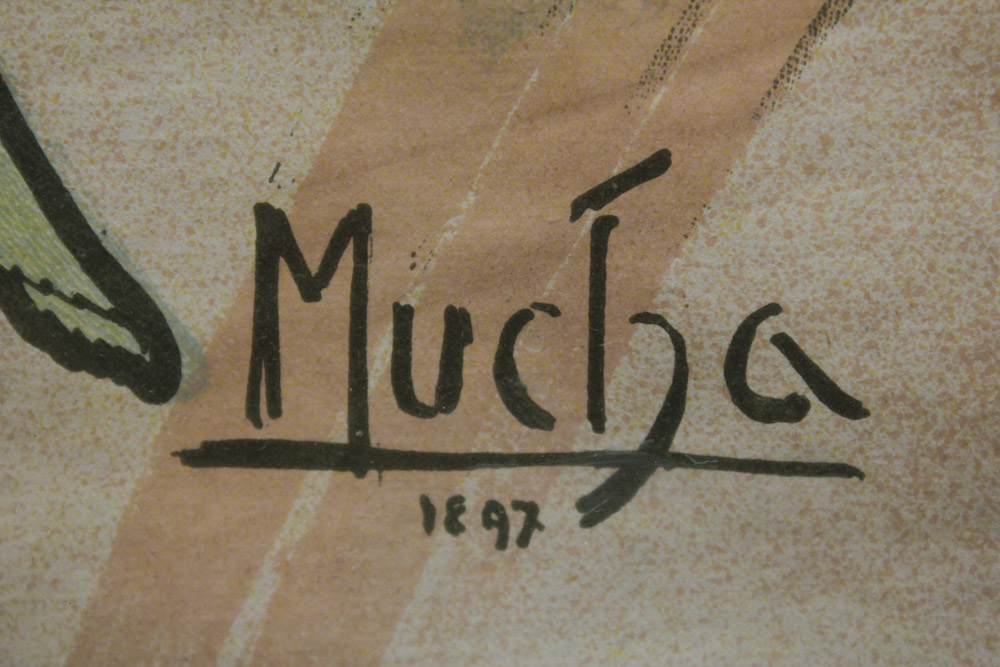 Alphonse Mucha Lithograph Poster "Monaco - Monte Carlo"