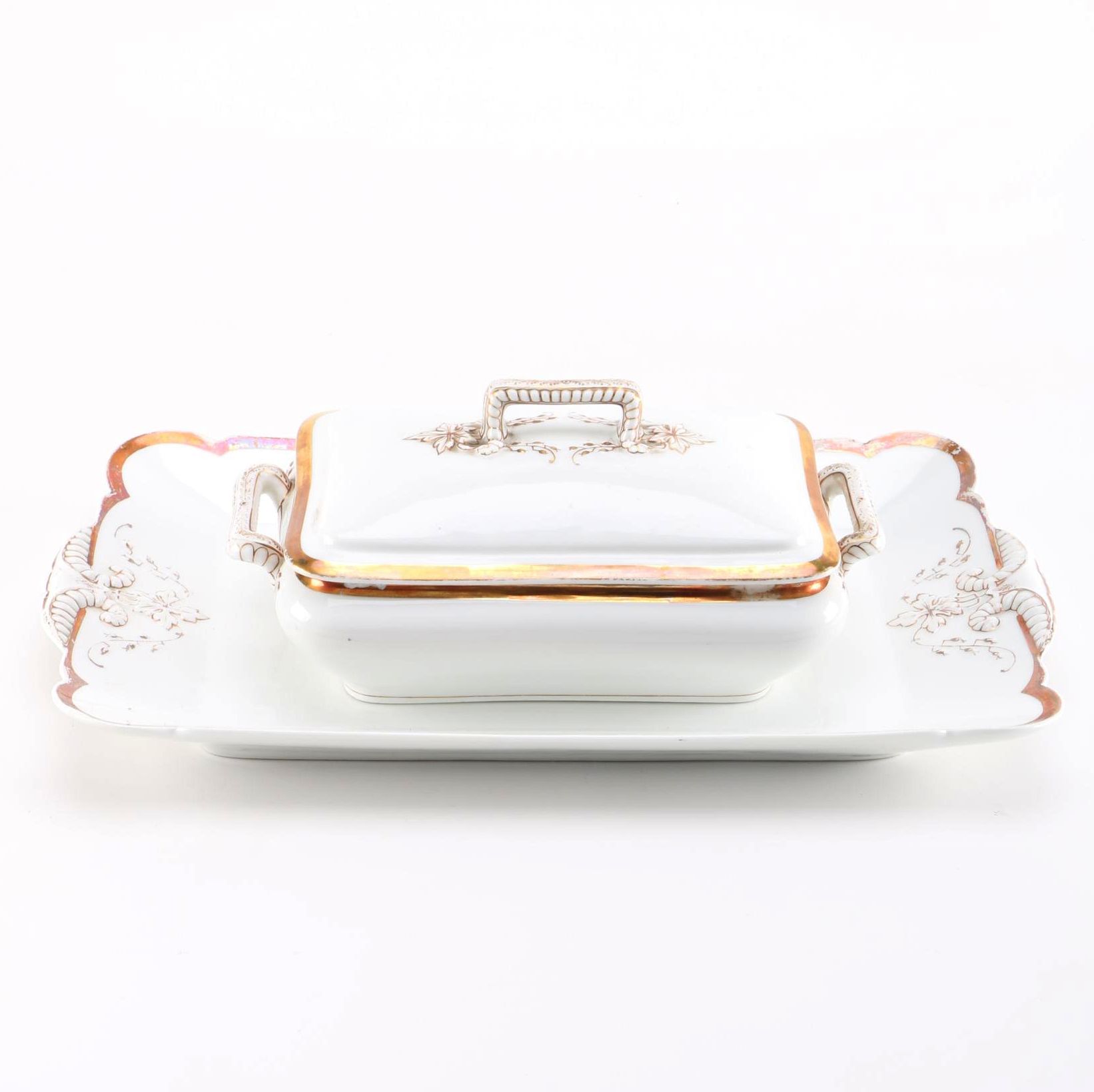 Charles Field Haviland Limoges Serving Dishes