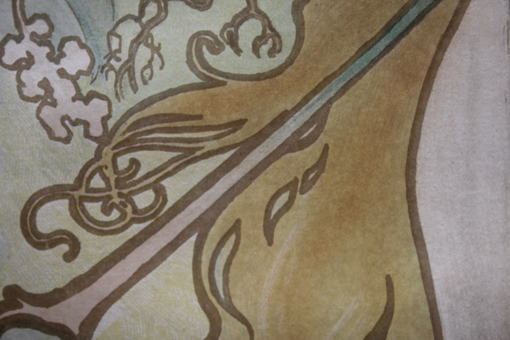 Alphonse Mucha Lithograph Poster "The Seasons"