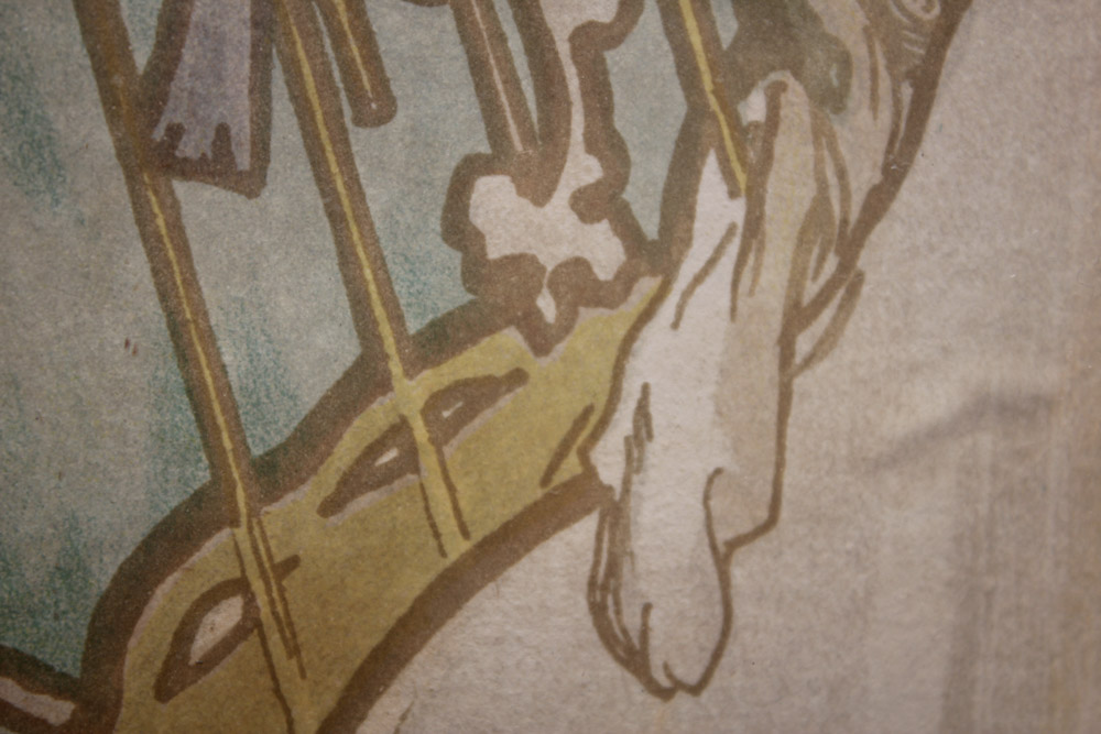 Alphonse Mucha Lithograph Poster "The Seasons"