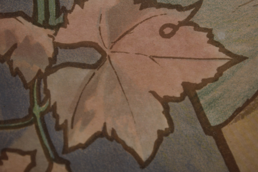 Alphonse Mucha Lithograph Poster "The Seasons"