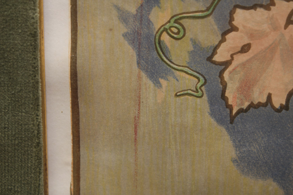 Alphonse Mucha Lithograph Poster "The Seasons"