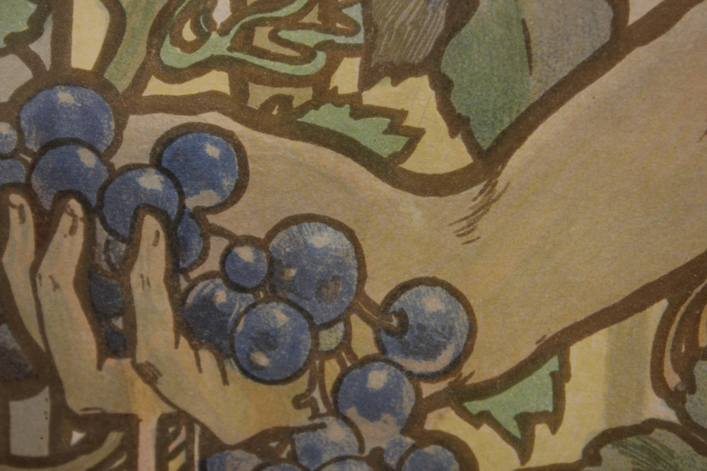 Alphonse Mucha Lithograph Poster "The Seasons"