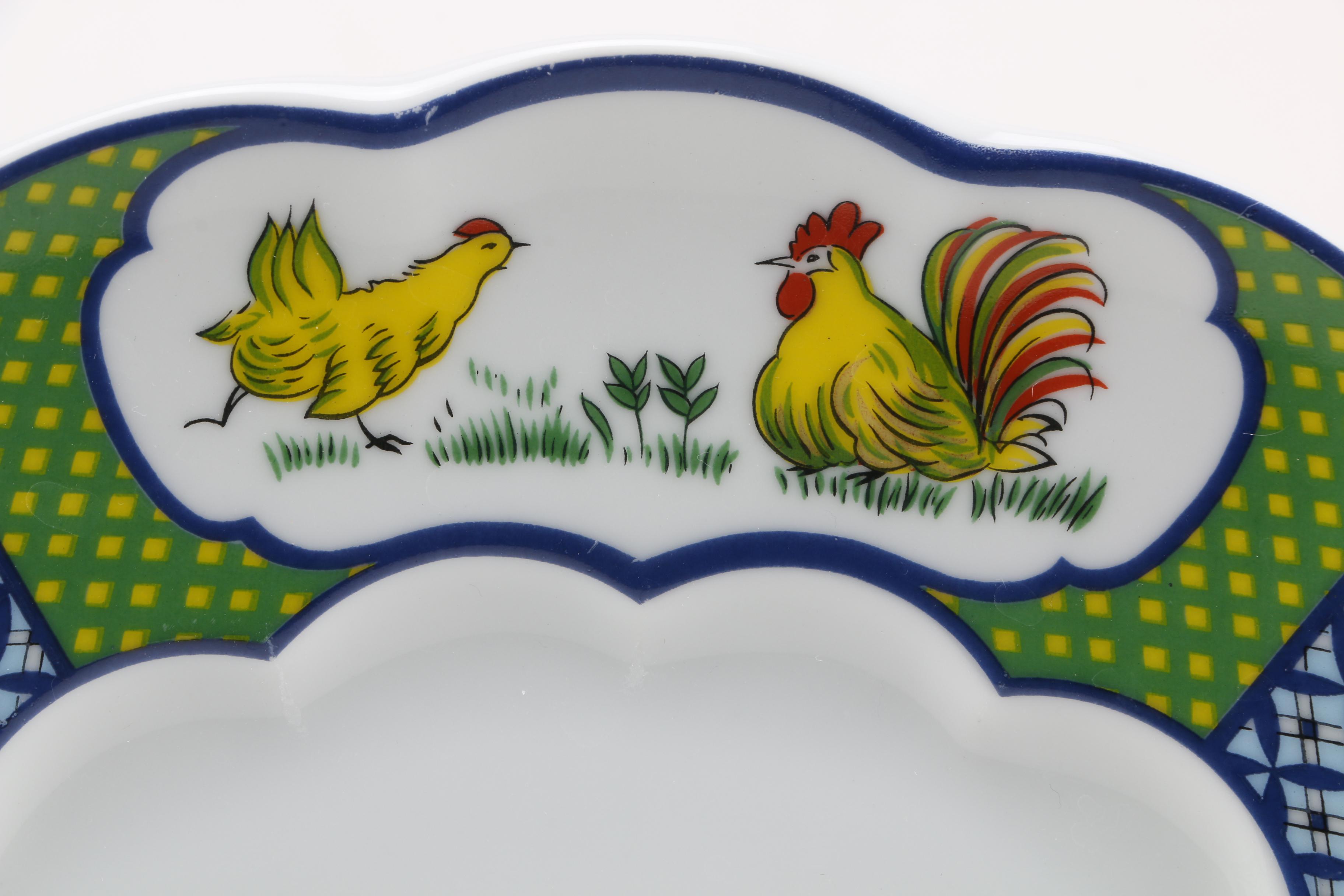 Taitu "Kutani" Plates