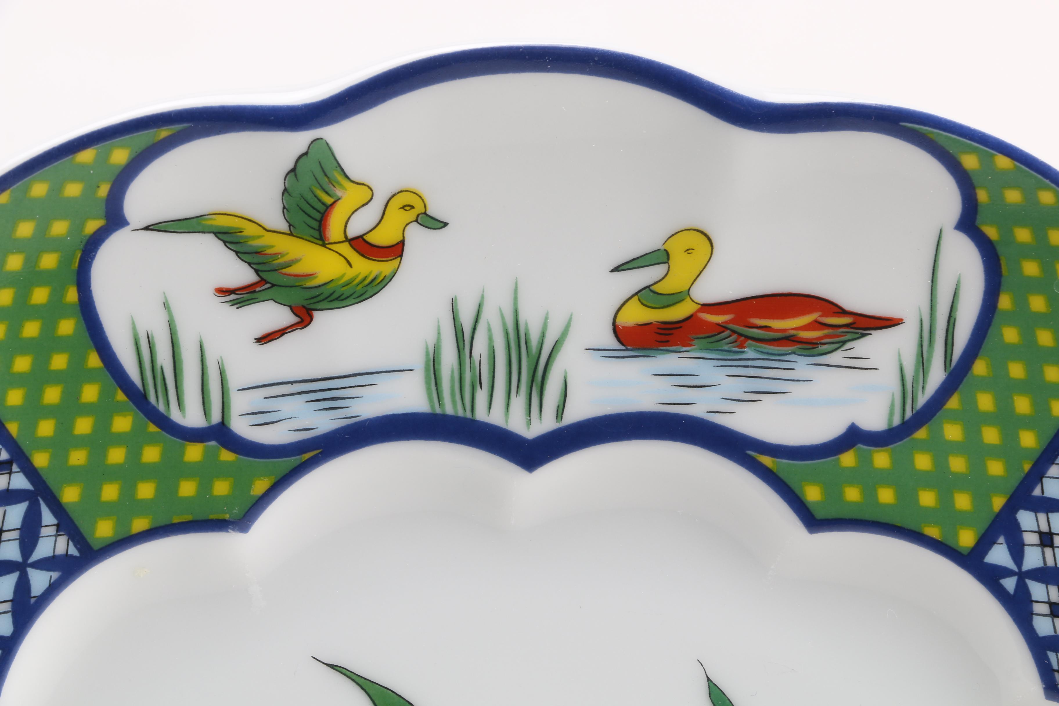 Taitu "Kutani" Plates